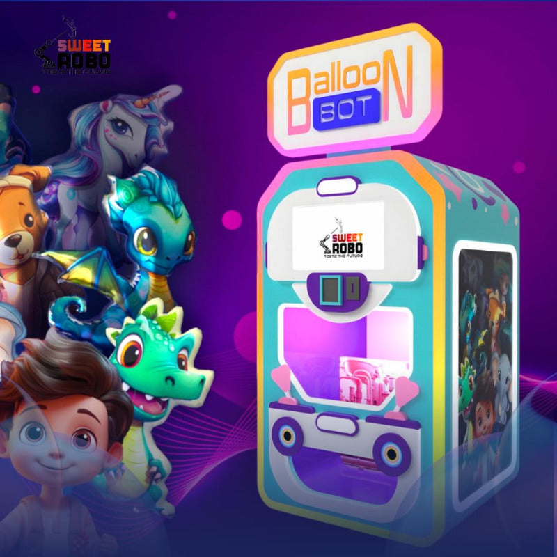 Sweet Robo Balloon Bot Vending Machine