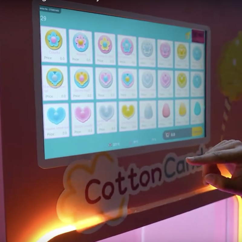 Sweet Robo VC Cotton Candy Vending Machine